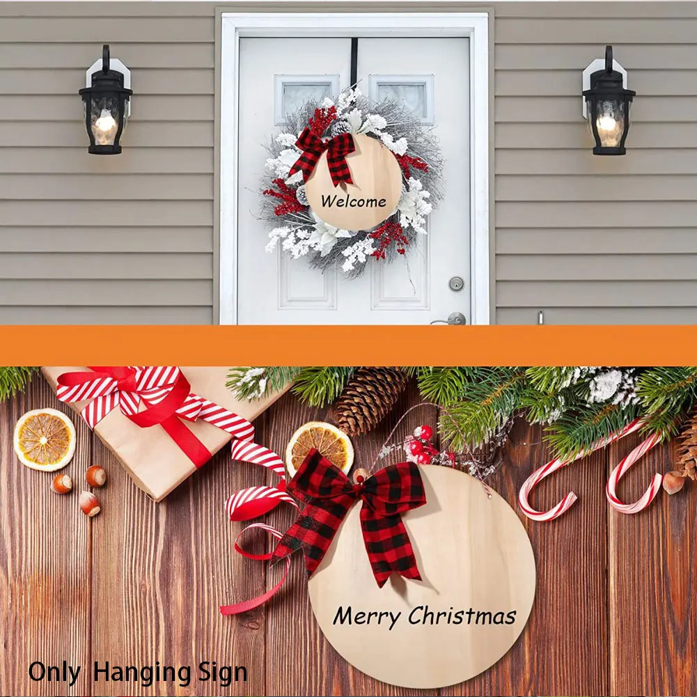 

3pcs 30cm DIY Unfinished Plaque Painting Writing Wood Hanging Sign Round Blank Home Decor Pyrography Ornaments Multifunctional