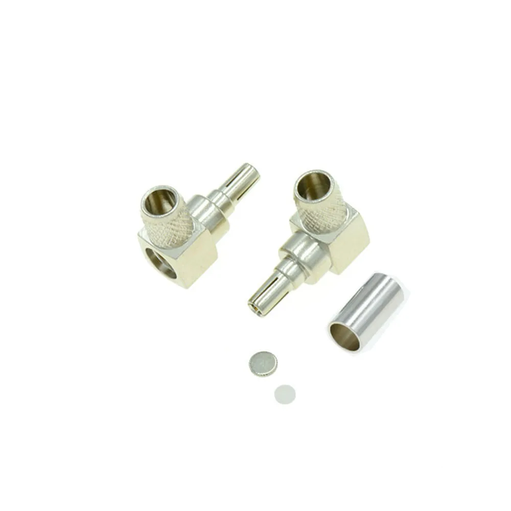 CRC9 RG58 RG142 LMR195 100 шт. штекер с прямым углом RF разъем для кабеля|plug type connector|connector waterplug