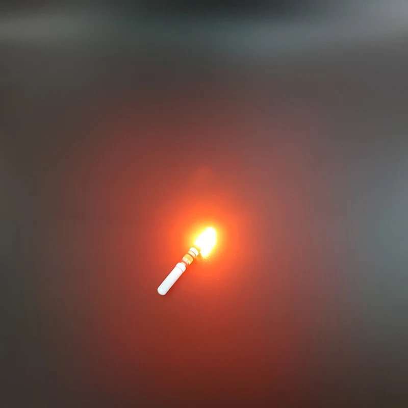 10pcs Light Sticks Green / Red Work with CR322 Battery LED Lamp Lightstick Luminous Night Fishing Tackle Accessory B514