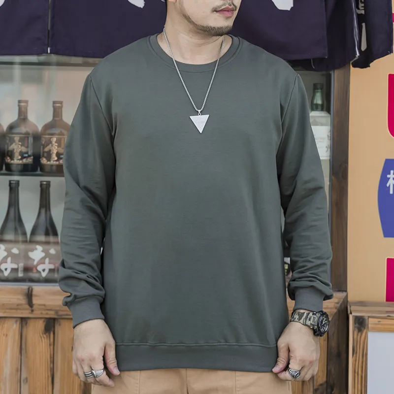 Свитшот мужской однотонный с круглым вырезом 6 цветов|Мужские толстовки и