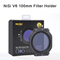 nisi v6 100mm filter holder with enhanced landscape cpl and adapter ring lens cap square filters holder for canon nikon camera