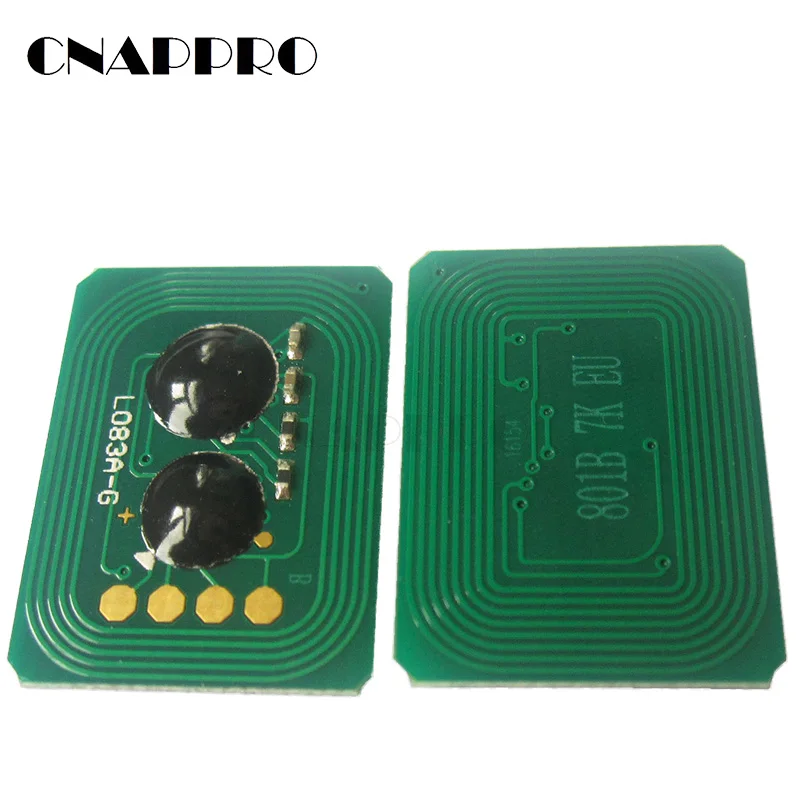 

5 комплектов ЕС Совместимость OKI C861 44059256 44059255 44059254 для тонера к принтеру микросхема для Okidata MC851 + MC861 861dn 861cdn обломоки патрона