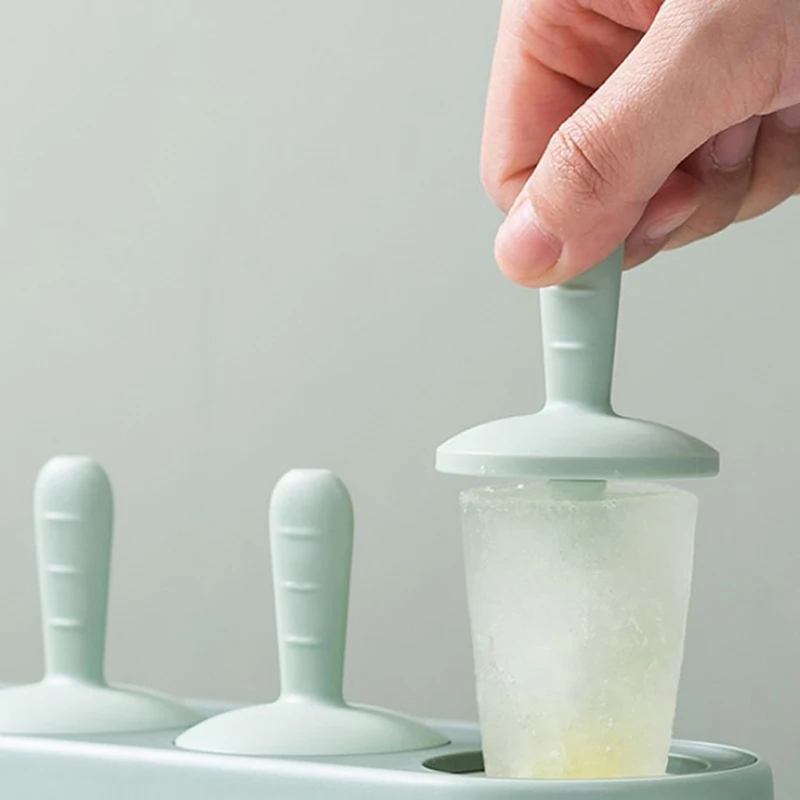 

Hot Sale Cute Ice Cream Mold DIY Handmand Summer Homemade Ice Pop Making Box Ice Cream Tools Set