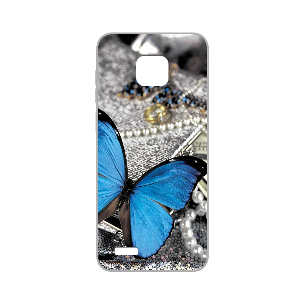 GUCOON Silicone Cover for Ulefone Note 7 S11 6.1inch Case Soft TPU Protective Phone Case Cartoon Wolf Flower Cat Bumper Shell