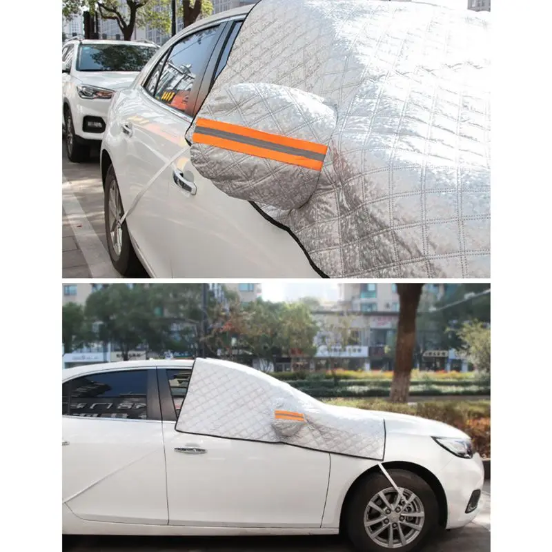 

1pc Car Windshield Cover Thickening Anti-frost Outdoor Snow Glass Snow Cover