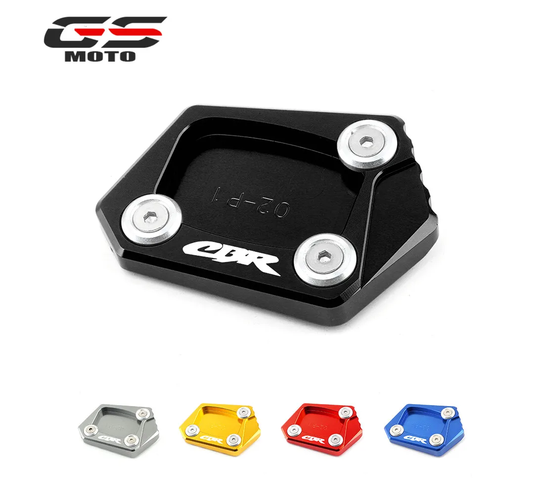 

Для Honda CBR 600RR 650F 600F 500R 250R 250F CB500F CBR600RR CBR500R Moto Kickstand Side Stand Enlarge Extension Pad Plate