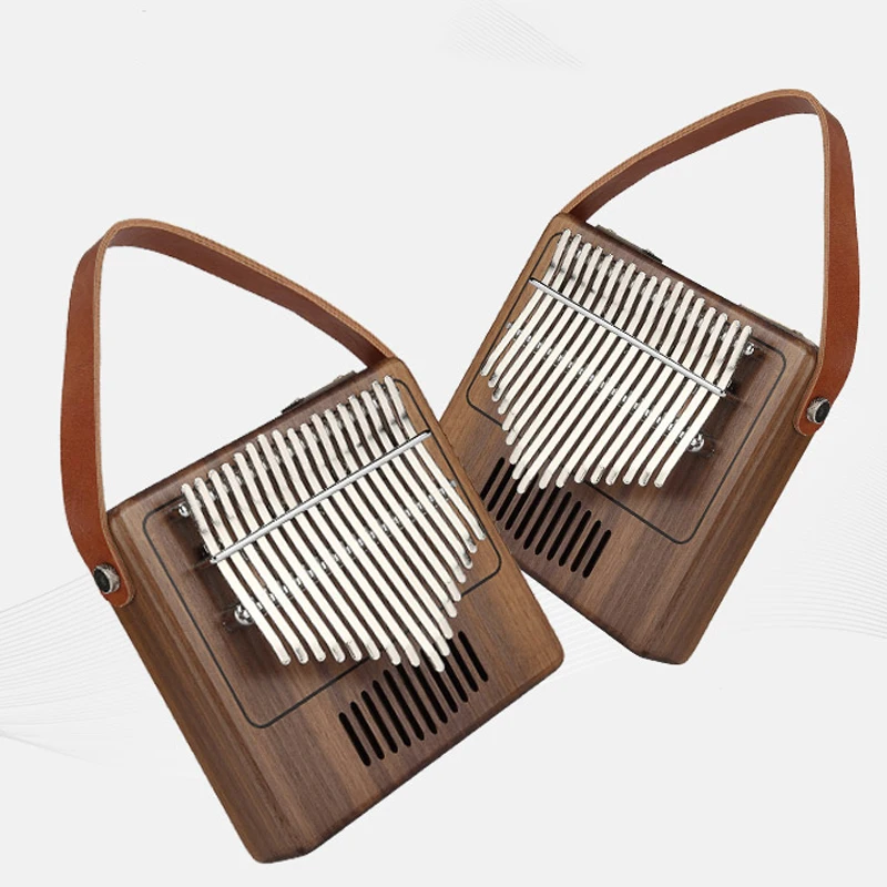 Портативное пианино 17 клавиш калимба клавиатура для большого пальца