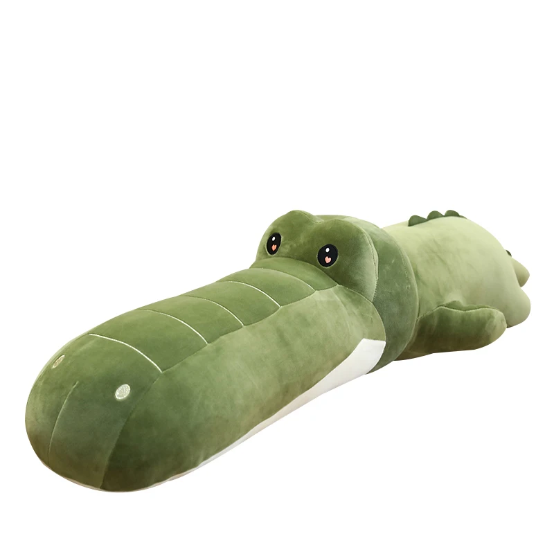 

1pc 70/95cm cute cartoon crocodile plush pillow doll kawaii plush animal toy holiday gift for kids and girls