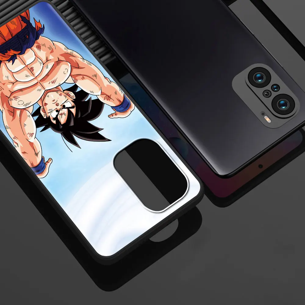 Аниме-Дракон мяч силиконовый чехол для Xiaomi Redmi Note 9S 9 10 8 Pro 7 9A 8T 9C 8A 7A 6 6A K40 черный