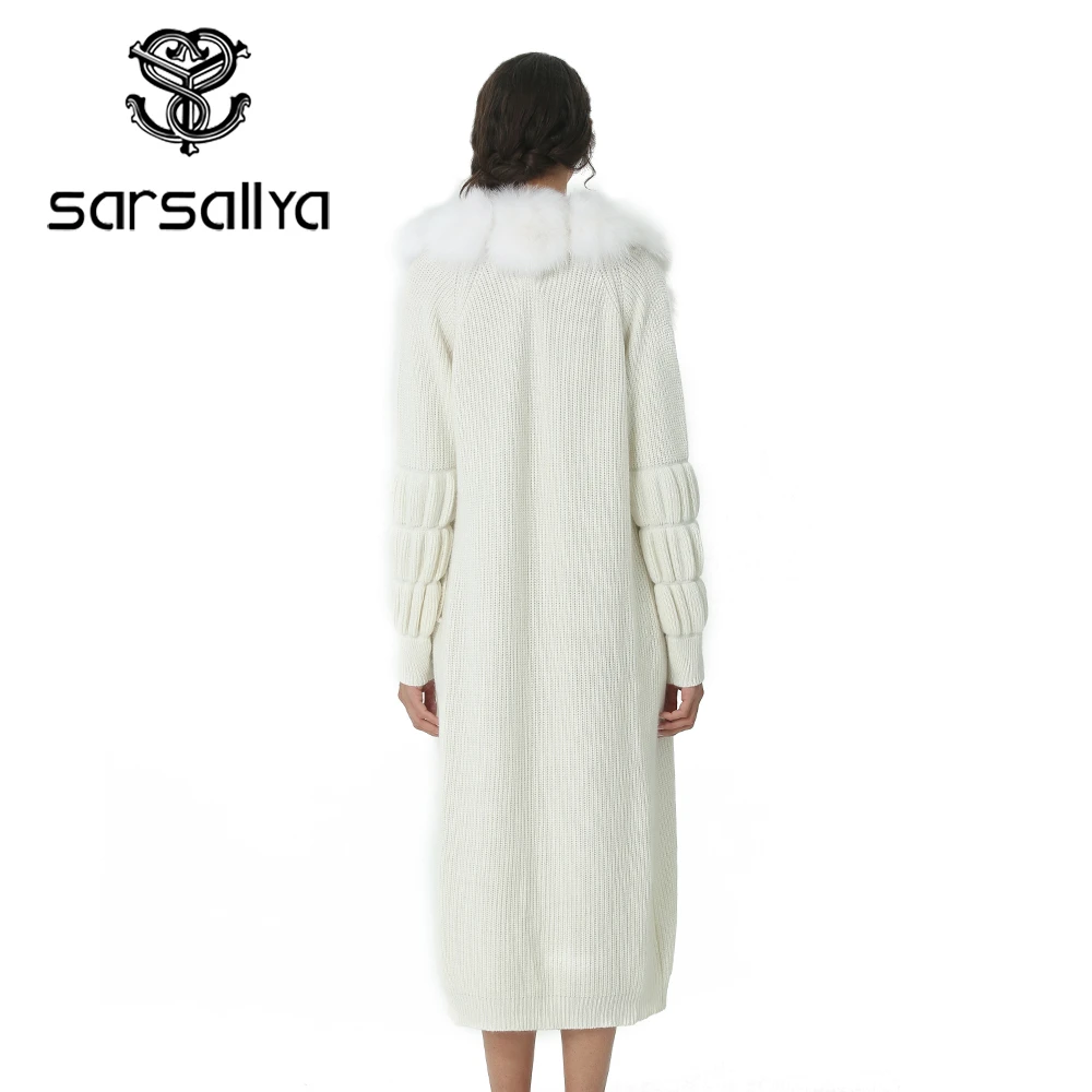 Кардиган Женский Вязанный Теплый Длинный Кофта Женская С Длинным Рукавом