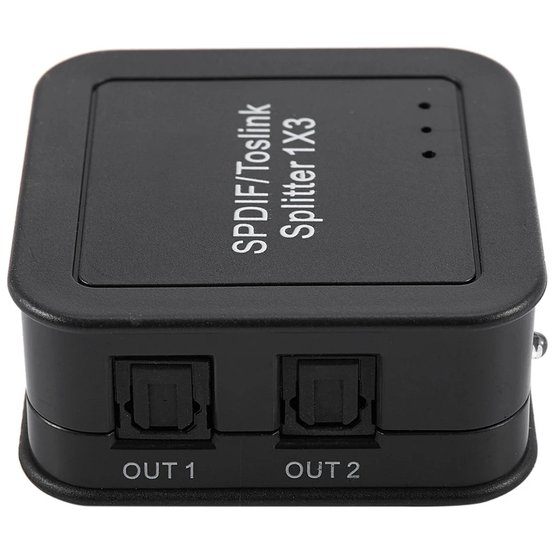 1x3 Цифровой оптический распределитель Spdif Toslink o переключатель с дистанционным