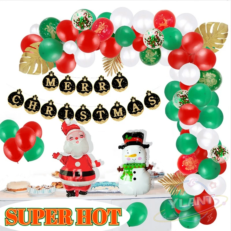 

100Pcs Santa Snowman Window Sticker Christmas Wall Stickers Kids Room Wall Decals Christmas Decorations for Home New Year