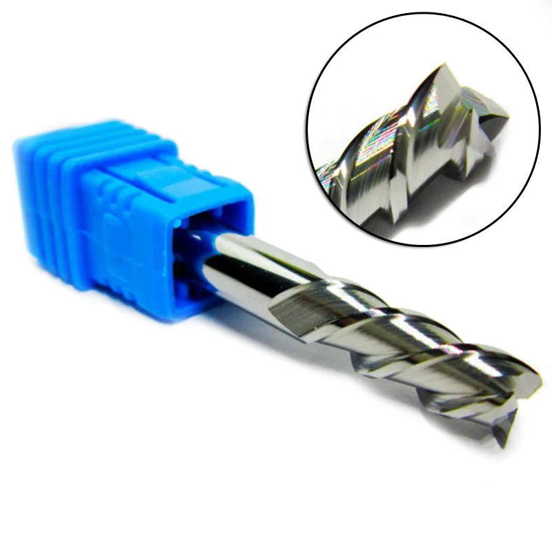 

10mm Tungsten Carbide 3 Flute End Mill CNC Milling Tool Cutter For Aluminum