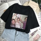 Женская футболка из полиэстера с рисунком Мой беспокойство, мой мозг, моя депрессия, повседневная Милая одежда с круглым вырезом, винтажные топы, 2019