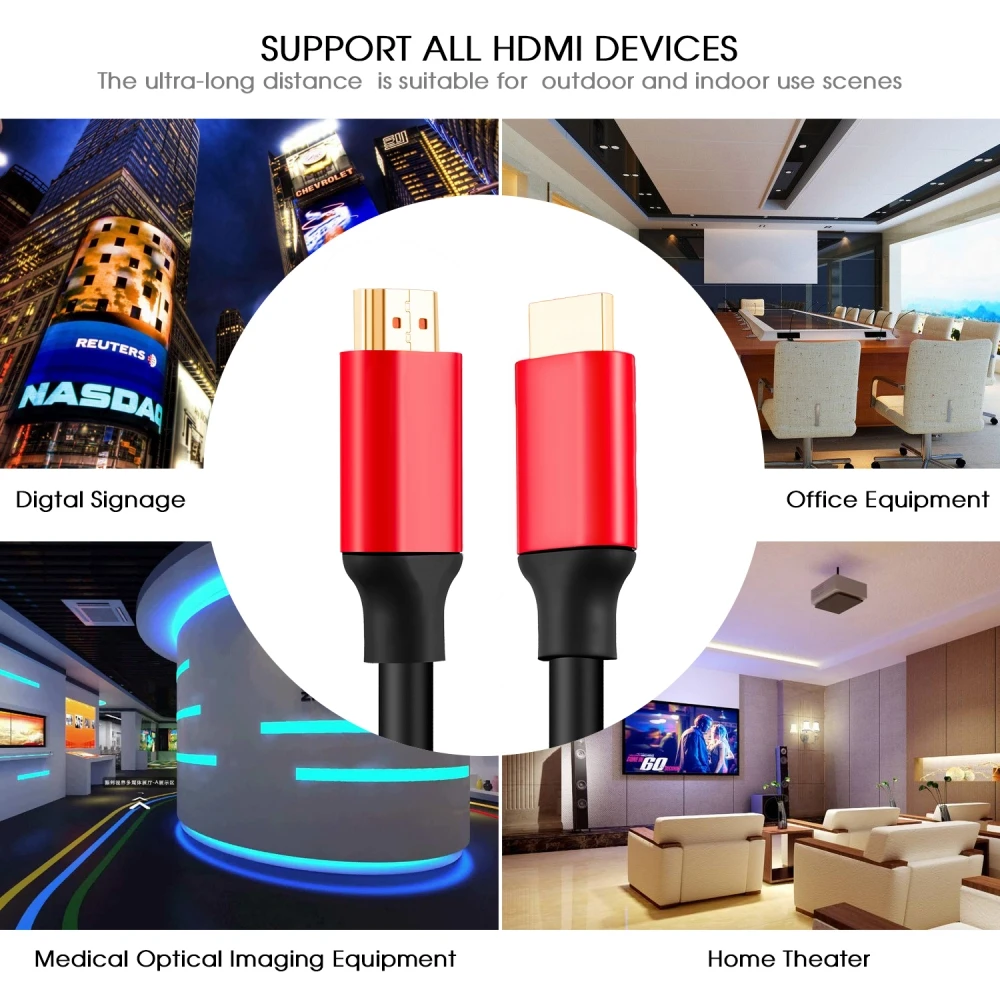 4K HDMI кабель 10 футов в поддерживает (4K @ 60 Гц 1080p FullHD Ultra HD высокая скорость с Ethernet ARC