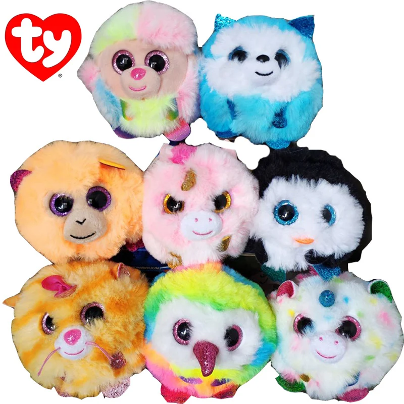 7 см Ty новые плюшевые куклы животных Единорог Сова для взрослых пуделей мягкая