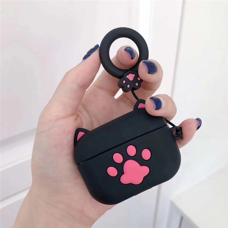 18 Милый мультяшный Микки чехол с Минни для Apple Airpods Pro Bluetooth наушники коробка Защитная крышка беспроводные наушники силиконовый чехол s - Цвет: 18