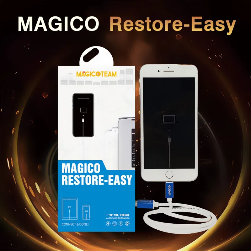 

Кабель MAGICO для iPhone, iPad, DFU, автоматически мигающий, для восстановления, проверка онлайн-номера