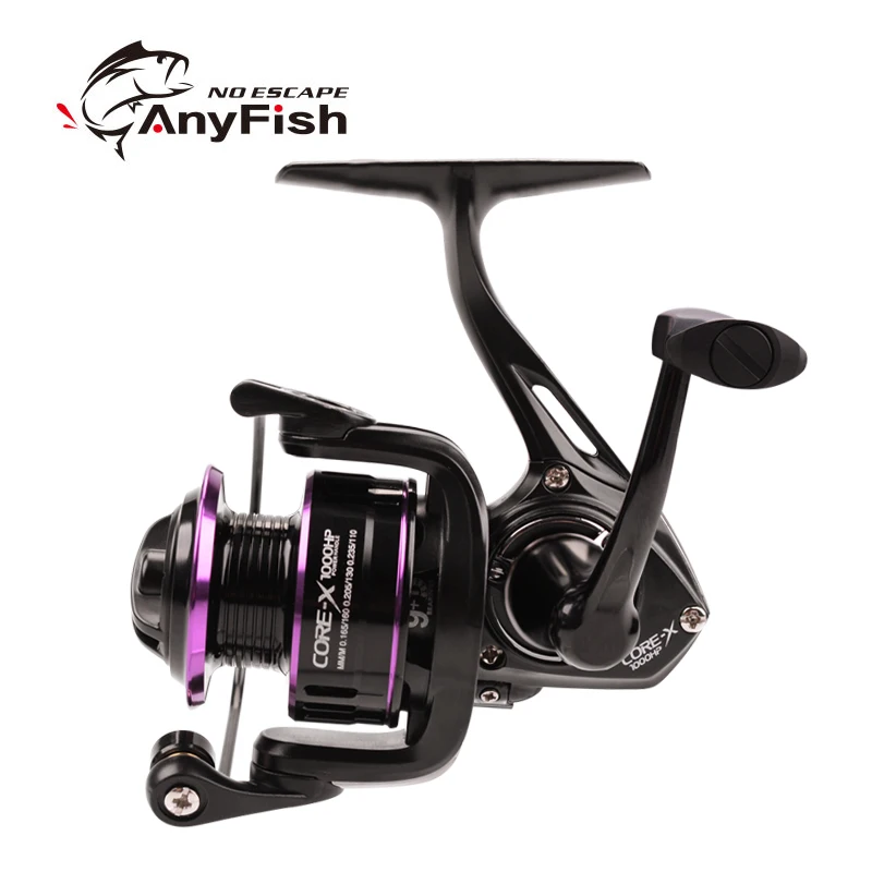 Рыболовная катушка ANYFISH CORE-X рыболовная Катушка для спиннинга 600/800/1000 9 + 1