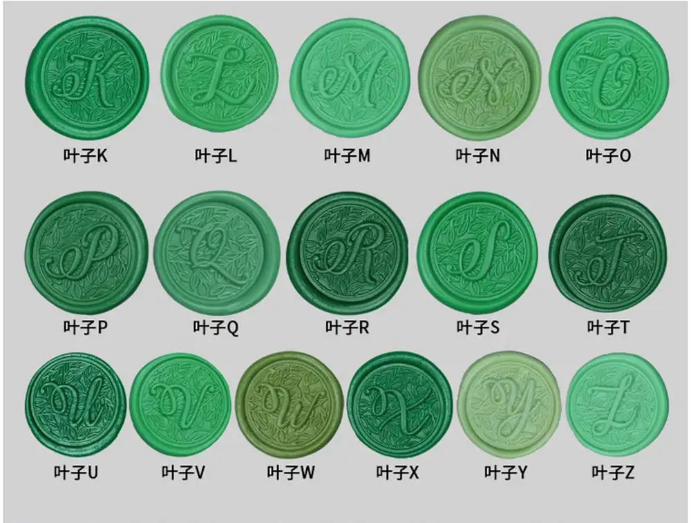 Воск печать медь штамп деревянная ручка Curlicue 26 Алфавит винтажные изделия ручной