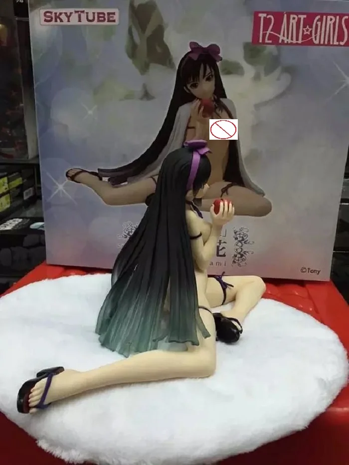 Hot Anime Skytube TONY T2 ART Sexy Girl Rikka Himegami Cure Princess Shirayuki Hime PVC Action Figure Model Collection Toys Gift | Игрушки и