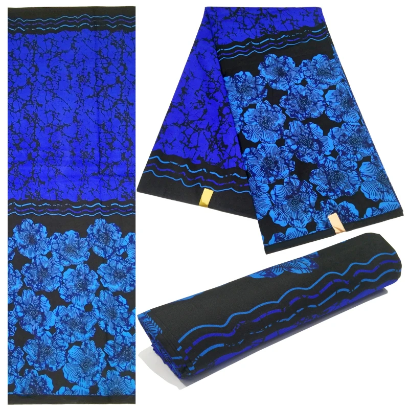 2020 дашикияг Африканский стиль реальный тонкий цвет цветочный принт настоящая