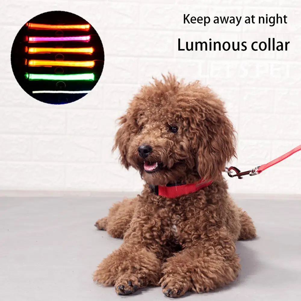 Новый бренд Pet Safty светодиодный ошейник для собак кошек мигающий светящийся