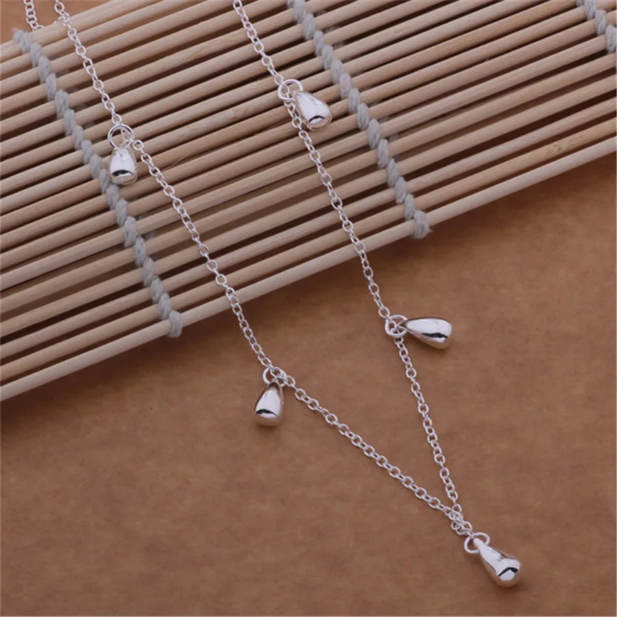 925 Sterling silver Pendant necklace wedding high quality wholesale jewelry fashion noble FOR women classic retro Jewelry | Украшения и