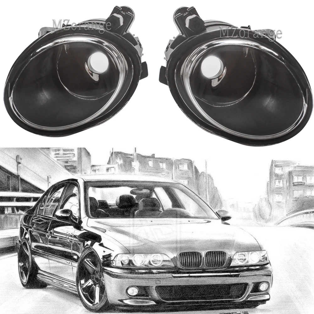 1 шт. туман светильник без лампы для BMW M5 E39 2001 2005 M3 E46 2002 2006 противотуманных фар