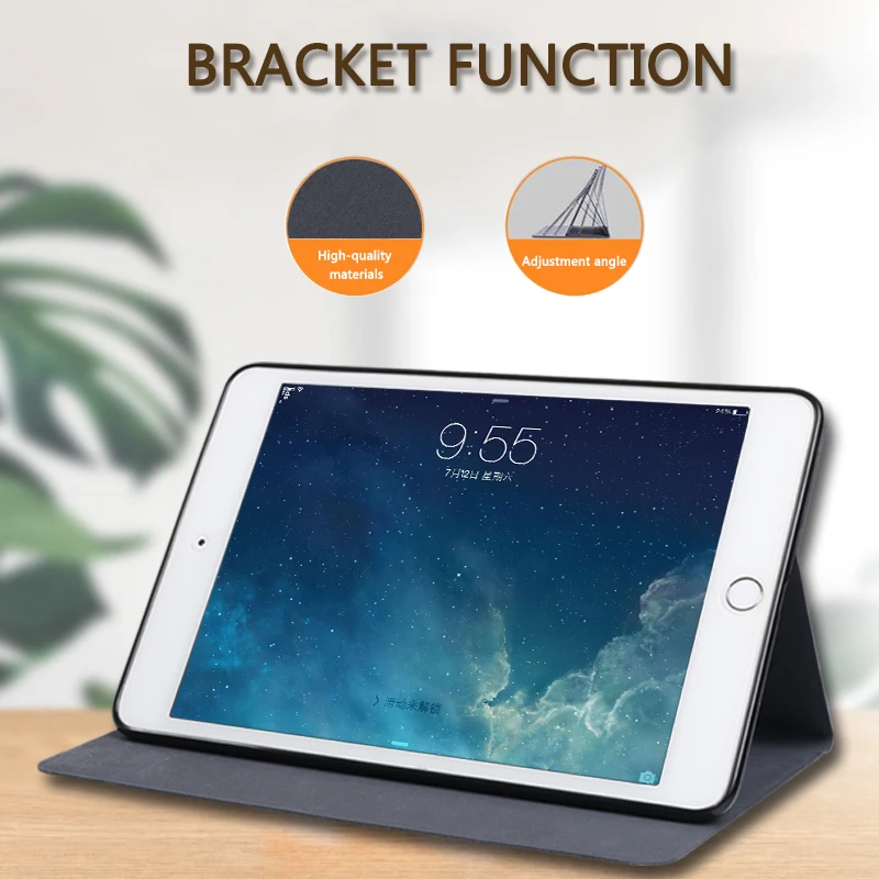 Чехол для Huawei MediaPad T5 8 0 M5 Lite QIJUN тонкий флип-чехол Honor Play Pad 5 Tablet JDN2-W09/AL00 Мягкий