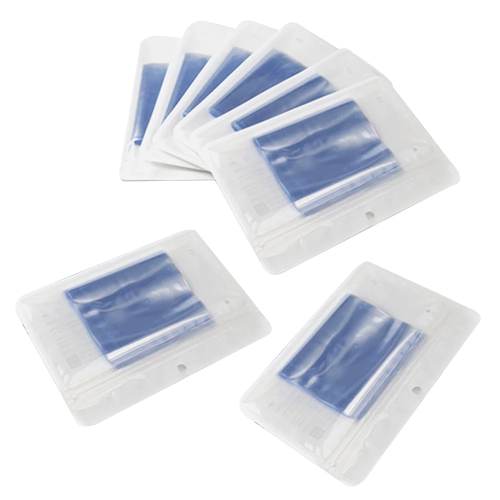 

10Pcs/Set Anti-Dust Bag Clear Shrink Film TV Remote Control Case Cover Air Condition Remote Control Protective 8x25cm 6x25cm