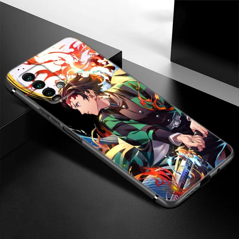 Чехол для телефона с аниме рассекающий демонов камадо танджиро Xiaomi Redmi Note 11 10 9 8 T