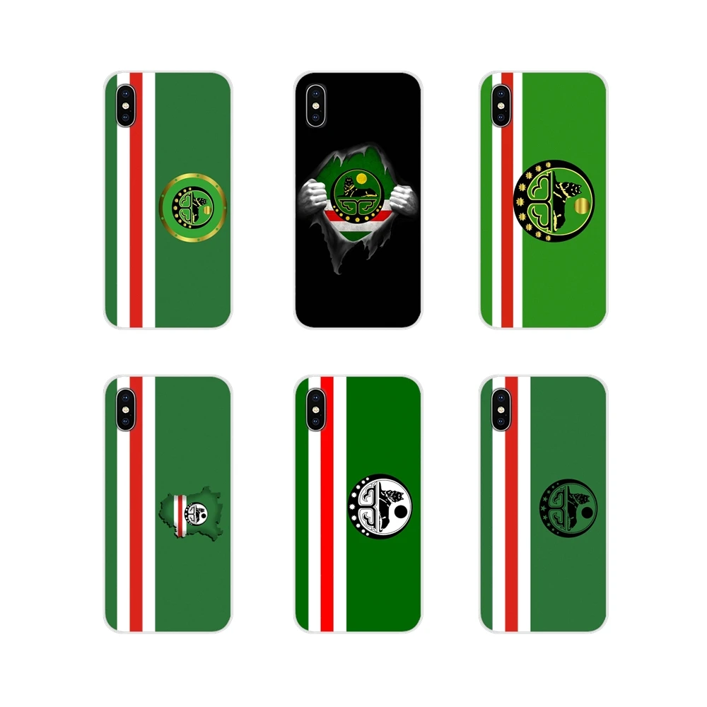 Чеченый герб национального флага для Motorola Moto X4 E4 E5 G5 G5S G6 Z Z2 Z3 G G2 G3 C Play Plus