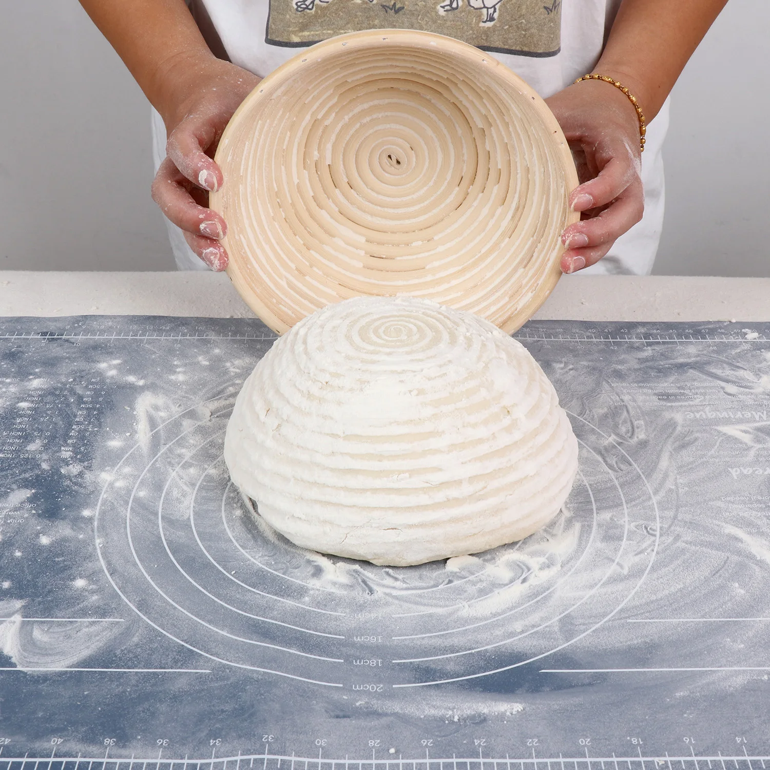 2 шт. круглая корзина для хлеба 9 дюймов |