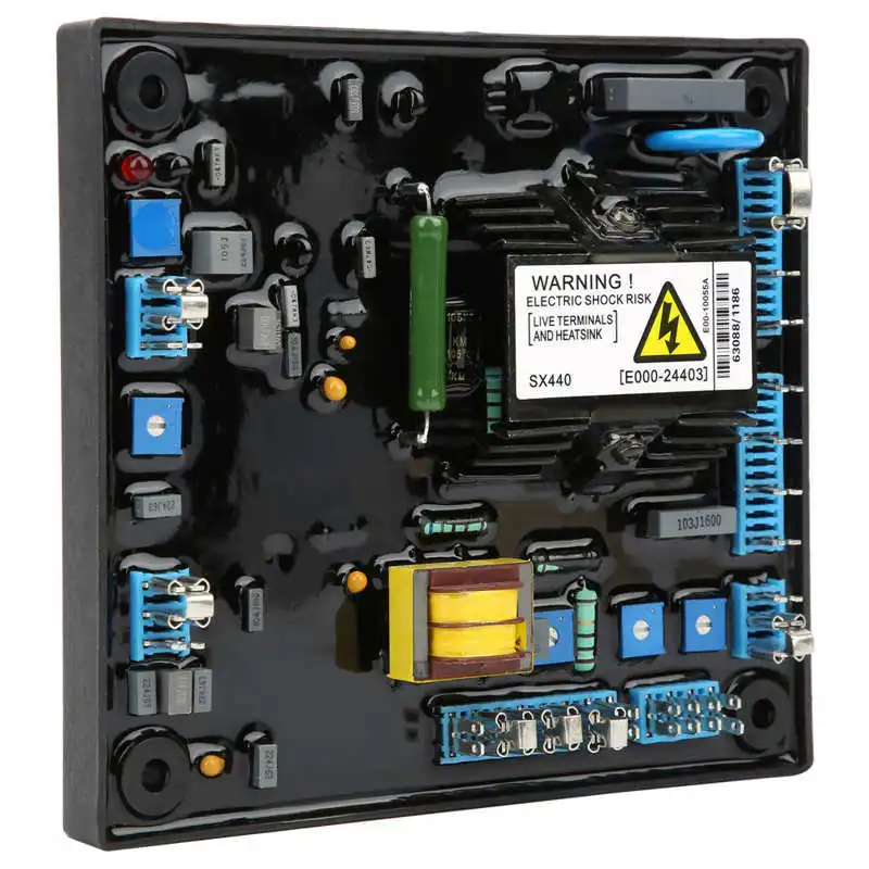 

AVR Brushless Generator Automatic Voltage Regulator Adjustable Stabilizer with High Resistance SX440