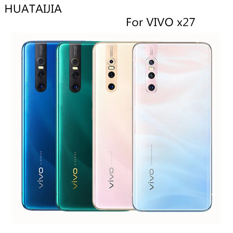 VIVO x27-carcasa trasera de bater&iacute;a, carcasa trasera de cristal original para VIVOx27, V1838A, nueva-0