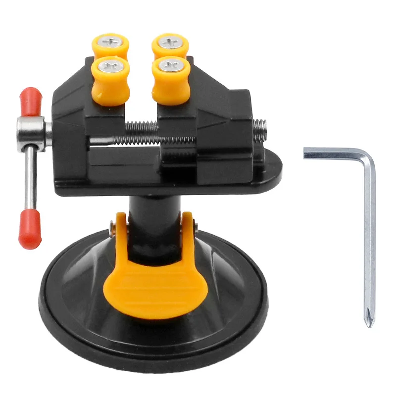 

Hobby work Bench Vice Aluminium Alloy Clamp Watches Jewelry Mini Craft Making