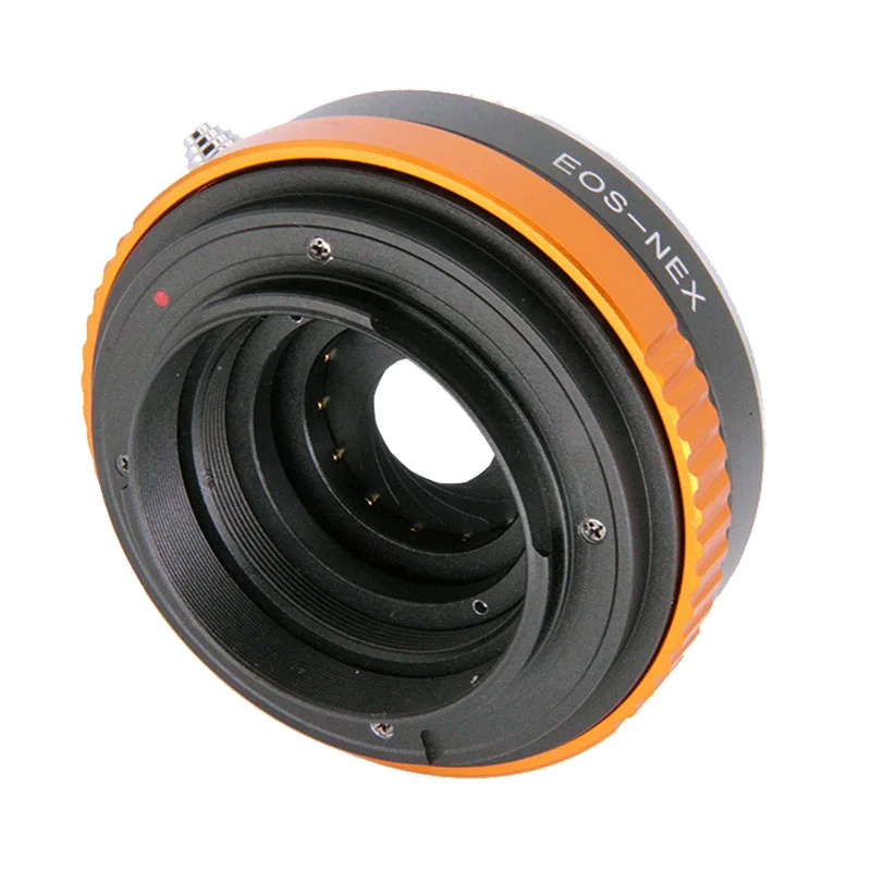 

EOS-NEX GOLD Aperture control adapter For Canon EOS EF Lens to Sony E Mount Camera NEX-7