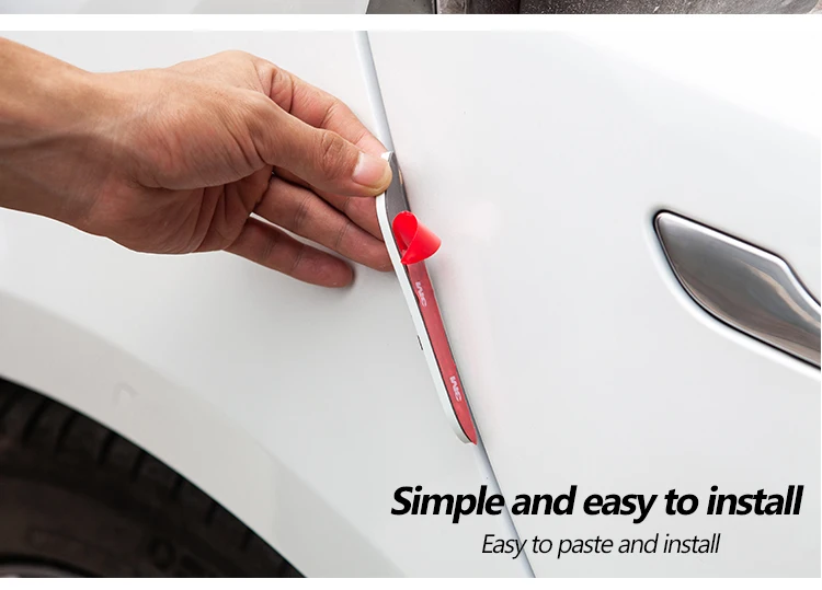 Двери автомобиля протектор для Tesla модель 3 боковой двери бампера боковая полоса