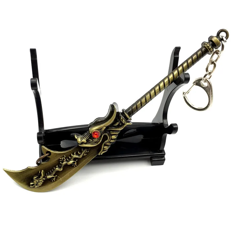 12 см Game брелок с героями для ключей в звании героев ювелирные изделия Chaveiro