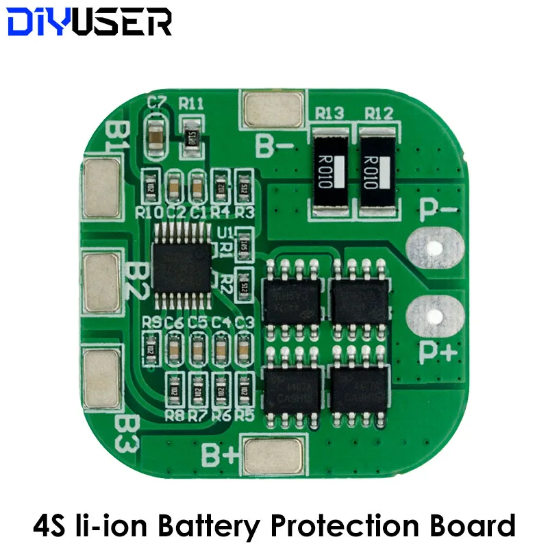 

4S 14.8V / 16.8V 20A peak li-ion BMS PCM battery protection board bms pcm for lithium LicoO2 Limn2O4 18650 li battery