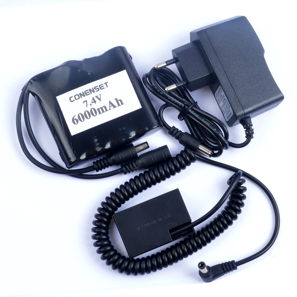 

ACK-E18 DR-E18 AC Power Adapter for Canon EOS 750D 760D 77D 800D 200D Rebel SL2 Kiss X8i T6i T6S Camera Dummy Battery