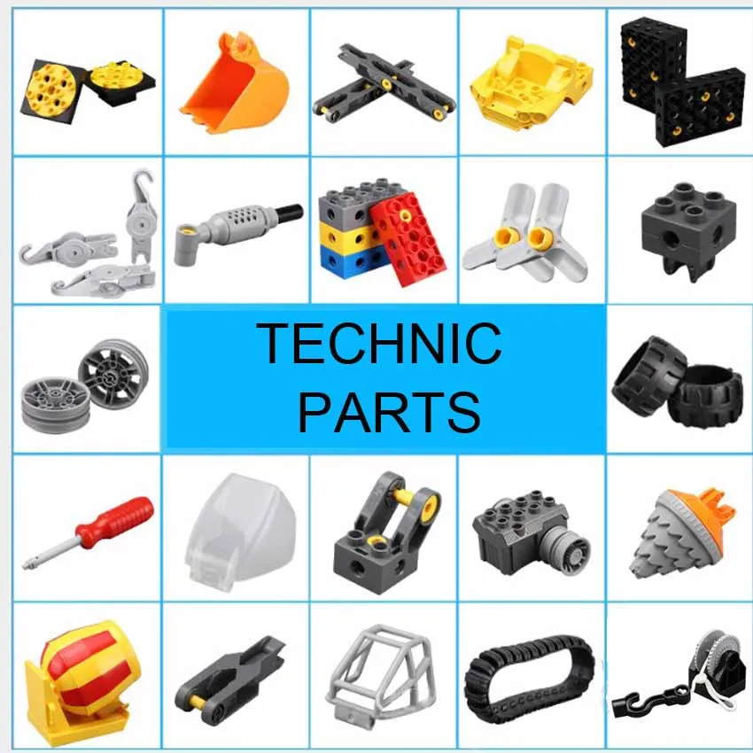 Bloques de construcci&oacute;n de anzuelos de elevaci&oacute;n para ni&ntilde;os, piezas de bloques grandes L036, juguetes creativos de vapor, piezas para ni&ntilde;os, 2 unidades por lote-3