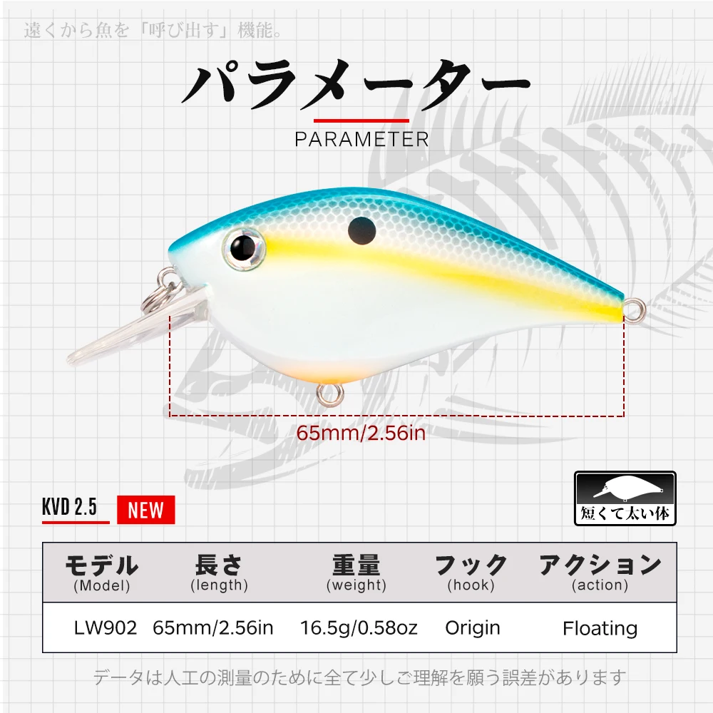 Приманка-Воблер для форели окуня щуки рыболовные приманки плавающий 65 мм/16 5 г 2 |