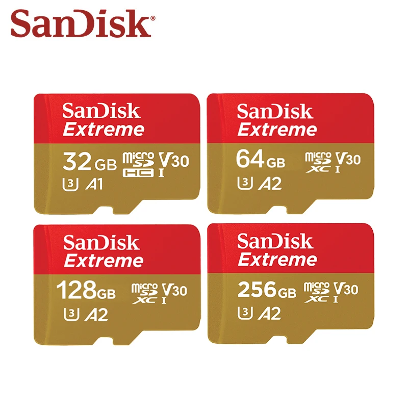 SanDisk карта памяти Micro SD 256 ГБ 128 64 32 | Компьютеры и офис
