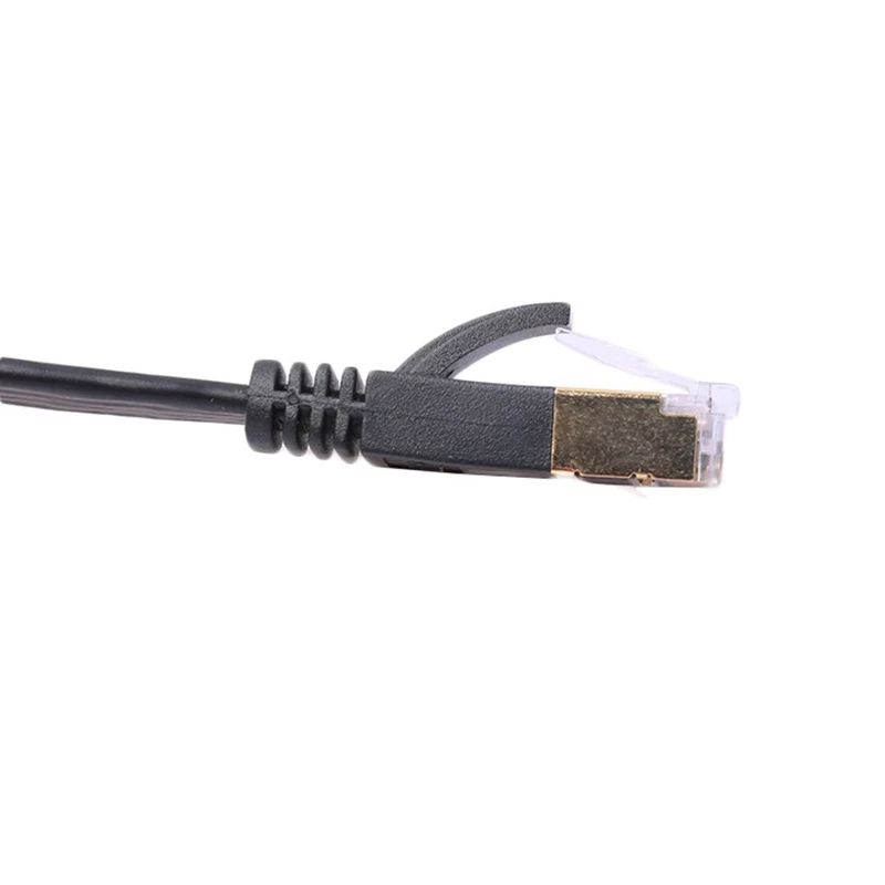 Сетевой кабель Ethernet Cat 7 плоский RJ45 600 МГц 1 м |