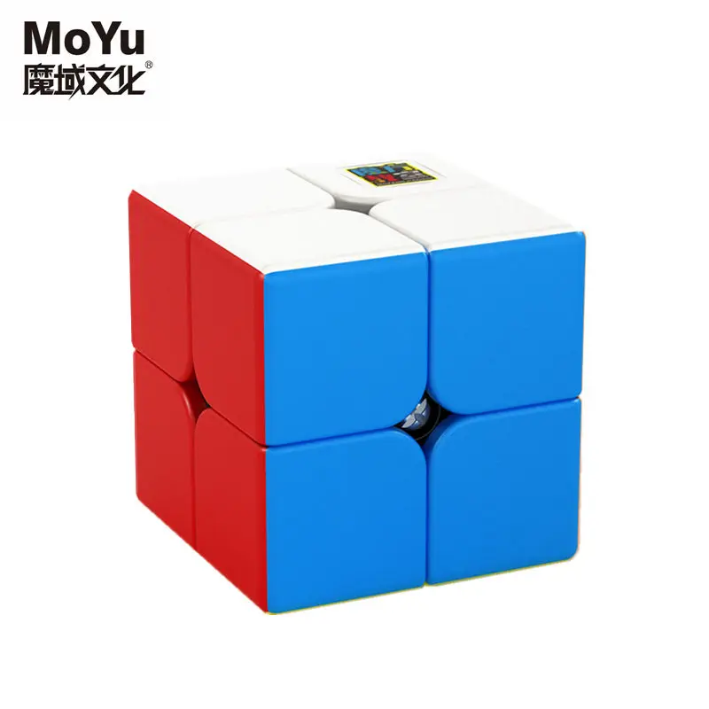 

MoYu Cubing Classroom MeiLong 2x2x2 Magic Speed Cube Stickerless Professional Pocket Puzzle Cubes Toys For Children