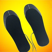usb electric heated shoe insoles winter foot warmer rechargeable pads washable feet warm sock pad mat heating washable unisex