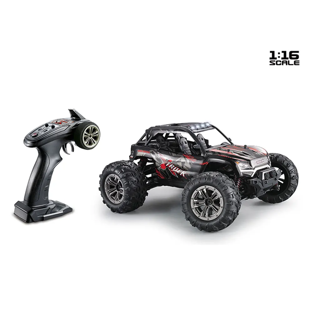 Pokich RC автомобиль внедорожный электрический пульт дистанционного управления внедорожный монстр грузовик 1:16 масштаб 2,4 ГГц 4WD Быстрый подарок на день рождения