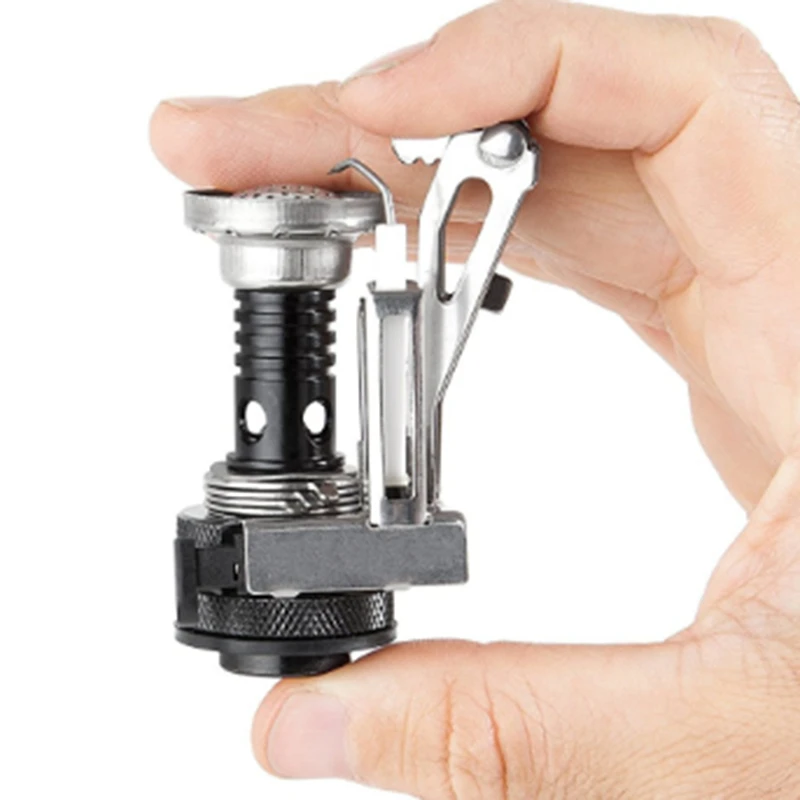 Встроенная мини-плита для пикника и кемпинга с электронным зажиганием